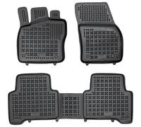 REZAW - PLAST Tappetini in gomma per auto adatto per Volkswagen touran III dal 2015 Migliorate il vostro comfort di viaggio con il tappetino antiscivolo per auto - tappetino per auto per tutte le stag