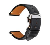 REZERO Cinturini Rilascio Rapido per Orologio, Cinturino in Pelle di Vitello, Cinghie, Fasce per Orologio, Bracciale Orologio in Pelle Morbida per Uomo Donna 18mm, 19mm, 20mm, 21mm, 22mm, 23mm, 24mm