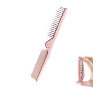 REZSOVEE Pettine pieghevole a doppia faccia, mini pettine tascabile antistatico, compatto e portatile, pratico strumento per lo styling dei capelli, adatto per ragazze e donne