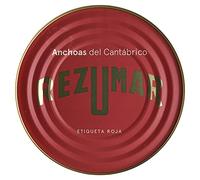 Rezumar - Etichetta Rossa - Filetti di Acciughe del Mar Cantabrico in Olio d'Oliva - 520 g