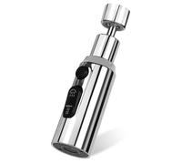 REZZI Kit Aeratore Rubinetto Cucina Testa a Spruzzo Filtro Antispruzzo Rotante 360° Aeratore Rubinetto Cucina in Ottone 3 Modalità Acqua FM22 M22 M24 M22 M20 G1/2 Filtro Per Risparmio Idrico