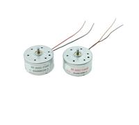 RF-300C-11440 Micro 300 Motor DC 1.5V-6V 5V 6500RPM Mini 24mm Round Spindle Motor Silent DIY CD DVD Player Toy Fan Engine(Model A)
