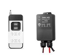 RF 433 Mhz Interruttore di telecomando universale senza fili Ricevitore wireless impermeabile Trasmettitore AC110V 220V 30A adatto for ventola di luce della pompa(1Remote 1Receiver)
