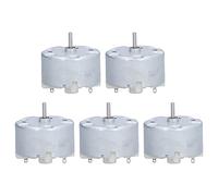RF - 500TB DC Brush Motor 3V 2700rpm | 5Pcs Micro Alloy Gear Motor for Connected Home/Auto Electronics/Office Equipment | High Rotation Force Low Speed Motor for DIY &