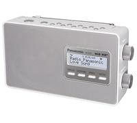 RF-D10EG-W - Radio digitale, bianco, DAB+/FM, alimentazione a batteria