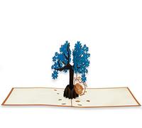 RF Distribution Biglietto Auguri con Origami Surprise, Albero altalena