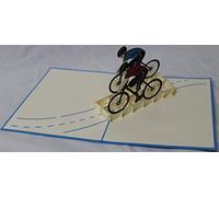 RF Distribution Biglietto Auguri con Origami Surprise, Passione Ciclismo