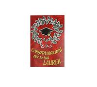 RF Distribution Biglietto di Auguri Popup, Congratulazioni per la Tua Laurea, Corona d'Alloro