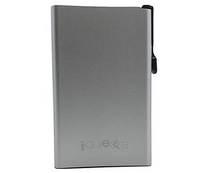 RF Distribution Easycard Style con portacarte in alluminio, Colore Argento