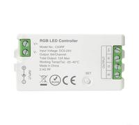 RF LED Strip Controller per RGB/RGBW 4-Pin DC5V/12V/24V, telecomando 2.4G & per Tuya per gateway, Multi-Zone fino a 30m, per dimmer PWM 5-100%(C)