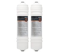 RF-M6 Filtro Acqua | 2x Filtro Frigo Esterno compatibile con Midea, Comfee, Hanseatic, Teka Filtro Frigo Side by Side