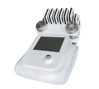 RF, macchina per il lifting facciale, rassodante, massaggiante, anti cellulite, per la cura della pelle del viso, uso domestico e salone (RF + cavitazione 40K + 8 cuscinetti lipo)