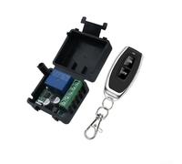 RF per modulo ricevitore relè, 1 canale, interruttore di controllo radio DC5 V-24 V con telecomando per il controllo delle tende elettriche