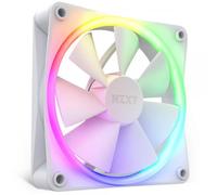 NZXT F120 RGB Triple Pack - 3x Ventole RGB PWM 120mm + Hub - Bianco | Tre ventole RGB PWM 120mm con controller. Personalizzazione luci avanzata, raffreddamento super silenzioso, compatibili CAM.