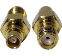 RF SOLUTIONS Adattatore da MCX a SMA, Dorato, 50 Ohm