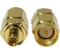 RF SOLUTIONS Adattatore da Presa MMCX a Spina SMA, Dorato, 50 Ohm