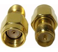 RF Solutions Adattatore SMA RP Plug to RP Socket, Oro, 50Ω