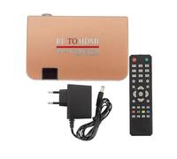 Rf To Hdmi Converter Adapter Analog Receiver Analog Tv Box Digital Box Remote Control Eu Plug
