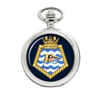 RFA Blue Ranger Orologio Da Tasca Royal Navy Blu