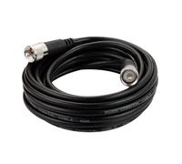 RFAdapter Cavo coassiale CB, cavo antenna CB, 20ft RG8x cavo coassiale UHF maschio a maschio a bassa perdita, 50 Ohm per antenna radio HAM