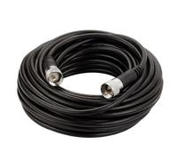 RFAdapter Cavo coassiale RG8x, cavo coassiale CB, 15,2 m UHF PL259 maschio a maschio a bassa perdita CB, cavi antenna 50 Ohm per radio HAM, analizzatore antenna