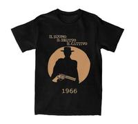 RFD6Uww23 Novelty The Good The Bad And The Ugly 1966 T-Shirt Black S