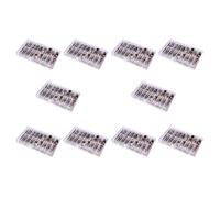 Rfeeuubft 10X Watch Crown Testa di Orologio Parti di Orologi per Parti di Orologi da Polso Cupola un Testa Piatta Accessori per Orologi Kit di Strumenti di Riparazione per Orologiaio