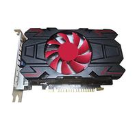 Rfeeuubft HD7670 - Scheda grafica per computer desktop DDR5, 1 GB, 128 bit+VGA, compatibile per scheda grafica Super 6450 5450 610