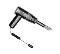 RFGTHY Aspirapolvere Senza Fili For Auto Mini Aspirapolvere Portatile A Umido E Asciutto, Senza Fili, Manuale, For Spolverare L'aria For La Casa Automobile Ampia Applicazione(Black USB)