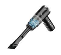 RFGTHY Aspirapolvere Senza Fili For Auto Mini Aspirapolvere Portatile A Umido E Asciutto, Senza Fili, Manuale, For Spolverare L'aria For La Casa Automobile Ampia Applicazione(Black Rechargeable)