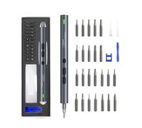 RFGTHY Cacciavite Elettrico 28 in 1 Set di Cacciaviti Elettrici di Precisione Kit di Utensili Elettrici Mini Piccoli Pezzi Magnetici Wireless Ricaricabili for Cellulari Portatile E Leggero