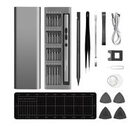 RFGTHY Cacciavite Elettrico 62 in 1 Set di Cacciaviti Elettrici di Precisione Kit di Utensili Elettrici Mini Piccoli Pezzi Wireless Ricaricabili for Cellulari Portatile E Leggero
