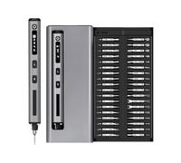 RFGTHY Cacciavite Elettrico Set di Cacciaviti Elettrici con Cacciavite A Batteria Portatile Ricaricabile con Display OLED A Coppia di 72 Punte A 5 Marce Portatile E Leggero