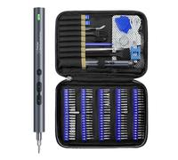 RFGTHY Cacciavite Elettrico Set di Cacciaviti Elettrici di Precisione 120 in 1 Mini Kit Ricaricabile Punte Wireless Senza Fili for PC Portatile Mobile for Telefono Cellulare Portatile E Leggero
