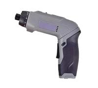 RFGTHY Cacciavite Elettrico Set di Utensili Elettrici for Cacciavite Elettrico da 3,6 V. Manutenzione Domestica, Riparazione, Trapano A Batteria Ricaricabile A Impatto Portatile E Leggero(Gray)