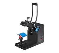 RFGTHY Cappello Berretto Pressa A Caldo 5, X 3, Pollici Trasferimento Termico Stampaggio Sublimazione Macchina Display Digitale A Conchiglia for La pubblicità Fai da Te Ampia Applicazione