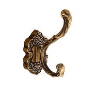 RFGTHY Gancio for Accappatoio Montaggio A Parete Porta Asciugamani A Vite Singola Accessori for Il Bagno Gancio for Abiti Facile da Installare(Bronze)