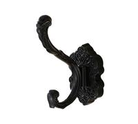 RFGTHY Gancio for Accappatoio Montaggio A Parete Porta Asciugamani A Vite Singola Accessori for Il Bagno Gancio for Abiti Facile da Installare(Black)