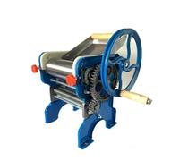 RFGTHY Macchina Impastatrice Manuale A Doppia Faccia for Pressare L'Impasto in Acciaio Inossidabile for Uso Domestico Non Facile da Arrugginire(150-2)