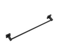 RFGTHY Portasciugamani Appendiabiti Asta da Bagno in Alluminio Nero Appeso A Parete 40-60cm 1-2 Poli Porta Abiti da Doccia Portaoggetti Accessori for Il Bagno Facile da Installare(40-1)