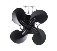 RFGTHY Ventilatore For Stufa A 4 Pale Alimentato A Calore, Silenzioso, Tubo Di Scarico, Camino, Ecologico, For A Legna Efficienza Termica