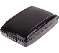 RFID Anti-Theft Aluminum Wallet Clip, RFID-Blocking Credit Cards Holder Bifold Wallets, Multifunctional Anti Theft Wallet Lightweight Credit Cards Holder Portable (Black)