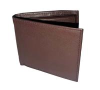 Rfid Blocco da Uomo Vera Pelle Nero Pattina Carta di Credito Id Supporto Slim