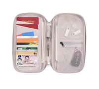 RFID Blocking Wallet, Womens Card Wallet, Multifunctional Zipper Wallet, Mens Card Wallet, Portable Credit Card Wallets for Business Trip Travel and Everyday Use