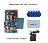 RFID. porta IC incorporato Access Control può limitata peirod o utente volte citofono di controllo di accesso di controllo di accesso Offline tempo,Modalità di potenza flessibili(20pcs IC tags)