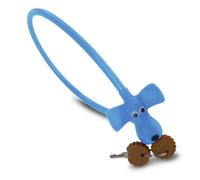 RFR HPS "DOG" 10x450 mm - lucchetto a cavo Blue