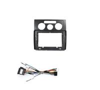 RFSHOP Auto Pannello Telaio Radio Audio Dash Kit Cornice Facia Panel Player Schermo Dvd Autoradio Fascia 10 Pollici per VW per Touran 2004 2005 2006 2007 2008(Only FrameC Cable)
