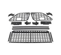 RFSHOP Coperchio Portabagagli Bagagliaio per Jeep per Grand per Cherokee per WK 2005-2008 2009 2010 Pannello Modifica Ripiano Portaoggetti Modulare Porta Detriti per Bagagliaio Posteriore