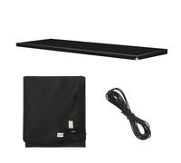 RFSHOP Coperchio Portabagagli Bagagliaio Telo Copri Rimorchio per Esterni Resistente agli Strappi con Protezione UV in Tessuto Oxford Impermeabile per Cassone di Camioncino