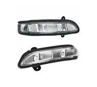 RFSHOP Laterale Dinamico Auto Anteriore LH + RH Specchio Porta Indicatore Direzione Per Benz W211 W221 2007 2008 2009 2010 A2198200521 A2198200621 Luci Laterali